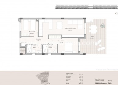 New Build - Appartement - Pulpi - Aguilón Golf